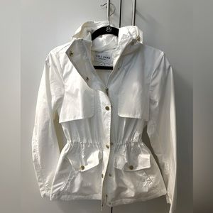 Cole Haan Women’s White Packable Rain Jacket - Size S